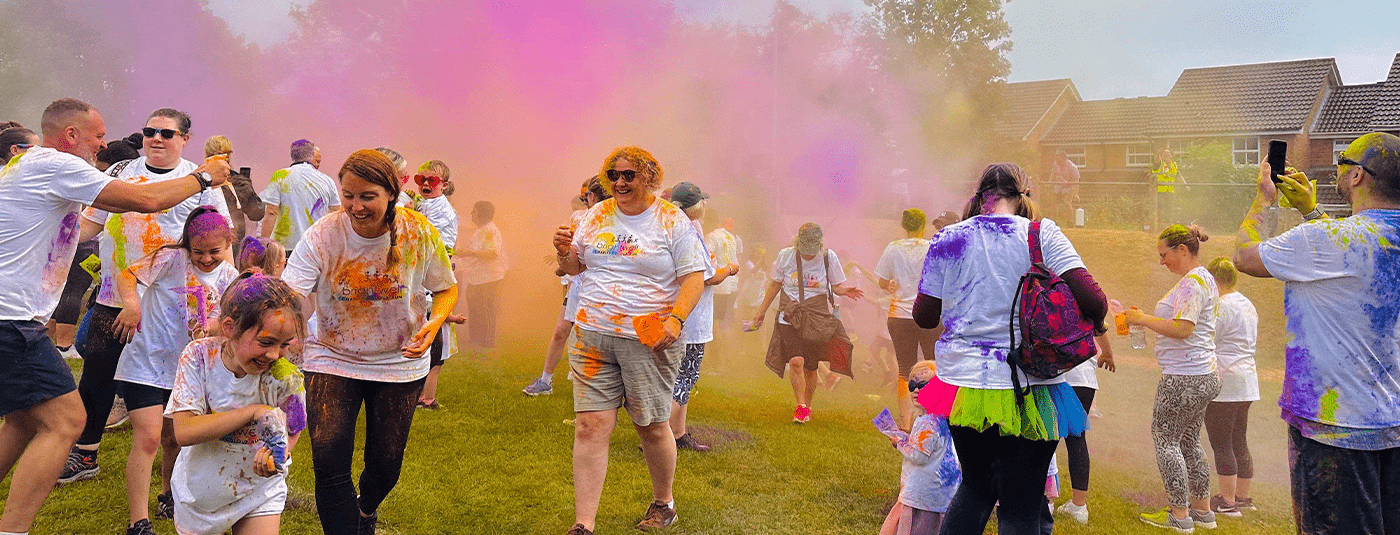 Brightwell colour powder event