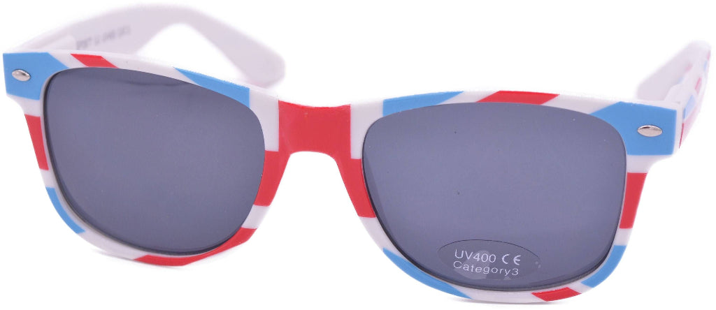Sunglasses with the Union Jack Flag design.